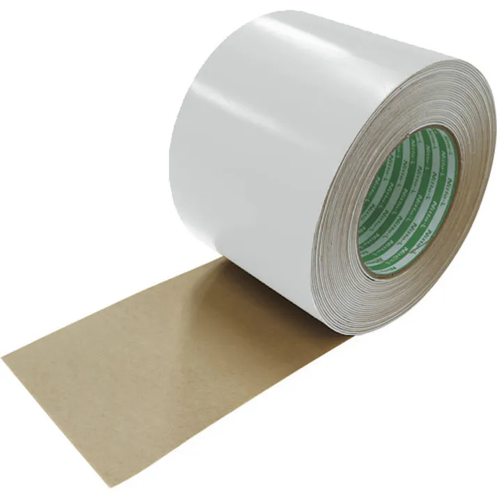 【CAINZ-DASH】日東エルマテリアル 日東エルマテリアル 粗面ラインテープLS 0.91mm×100mm×10M 白 SLT-100W【別送品】