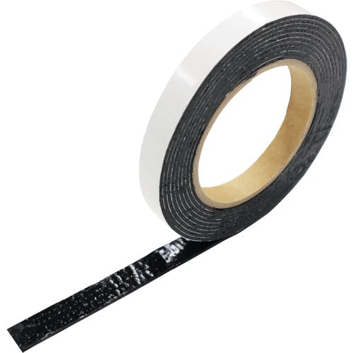 日東エルマテリアル 厚手両面ブチルテープ LS6928W 2mm×15mm×5m ブラック LS6928W-15 気密防水テープ 日東エルマテリアル 厚手両面ブチルテープ LS6928W 2mm×15mm×5m ブラック LS6928W-15 気密防水テープ