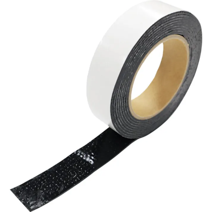 【CAINZ-DASH】日東エルマテリアル 厚手両面ブチルテープ LS6928W 2mm×30mm×5m ブラック LS6928W-30【別送品】