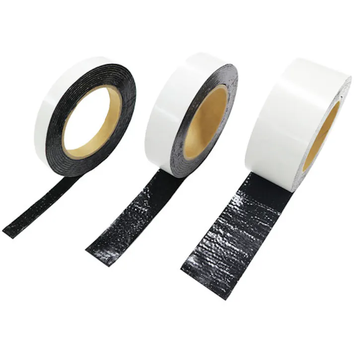 【CAINZ-DASH】日東エルマテリアル 厚手両面ブチルテープ LS6928W 2mm×30mm×5m ブラック LS6928W-30【別送品】