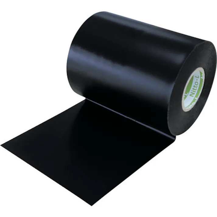 【CAINZ-DASH】日東エルマテリアル 日東エルマテリアル 塩化ビニル系防食テープ NO.51LS 0.4mm×100mm×10M ブラック(2巻入り) 51LS-100BK【別送品】