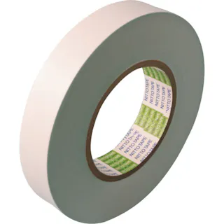 【CAINZ-DASH】日東エルマテリアル ラインテープE‐A(BC) 0.16mm×25mm×50m 白 E-A25W【別送品】