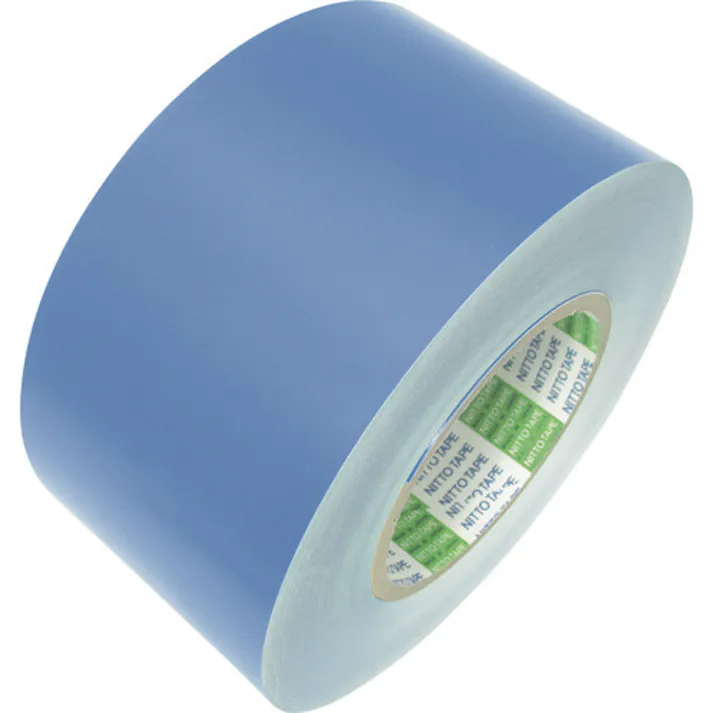 【CAINZ-DASH】日東エルマテリアル ラインテープE‐A(BC) 0.16mm×75mm×50m 青 E-A75B【別送品】