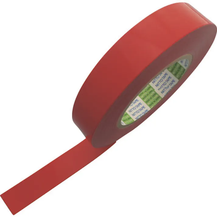 【CAINZ-DASH】日東エルマテリアル ラインテープ E-SD(BC) 0.16mm×25mm×50m 赤 E-SD25R【別送品】