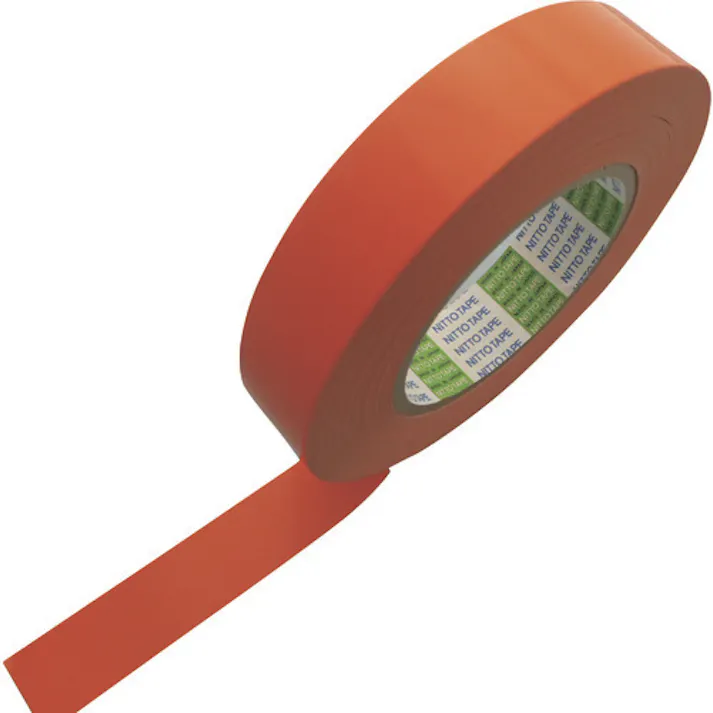 【CAINZ-DASH】日東エルマテリアル ラインテープ E-SD(BC) 0.16mm×25mm×50m オレンジ E-SD25YR【別送品】