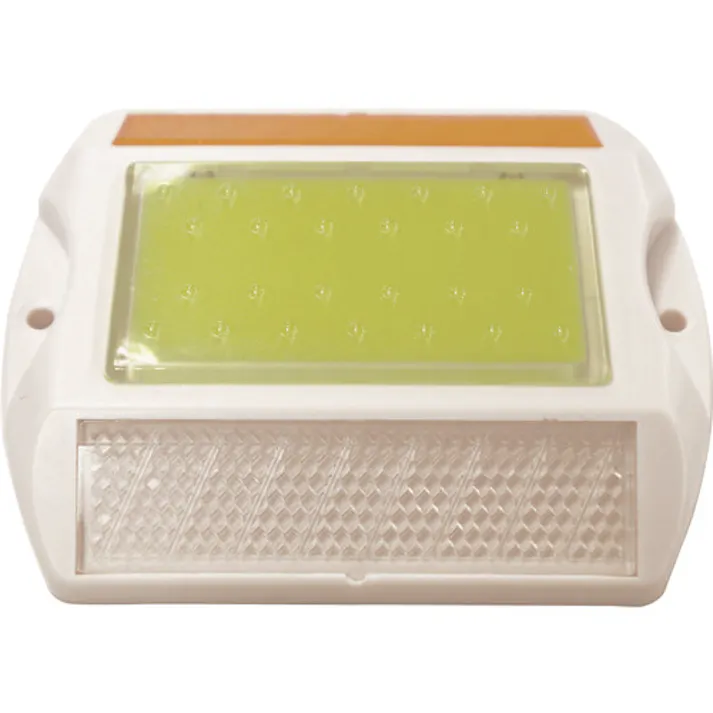 【CAINZ-DASH】日東エルマテリアル 蓄光反射縁石鋲(耐荷重) 22t×94mm×112mm TMR-20T【別送品】