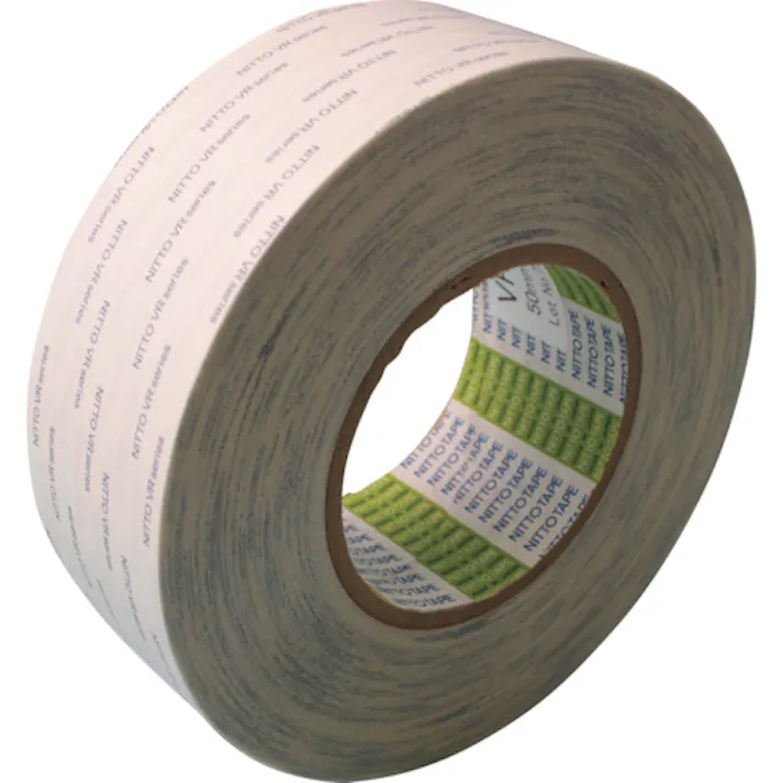 【CAINZ-DASH】日東電工 ゴム固定用両面テープ VR-5300 50mm×50m ホワイト VR-5300-50【別送品】