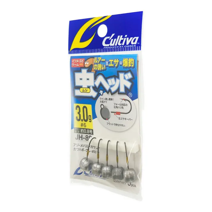 オーナー カルティバ 虫ヘッド JH-89 3g