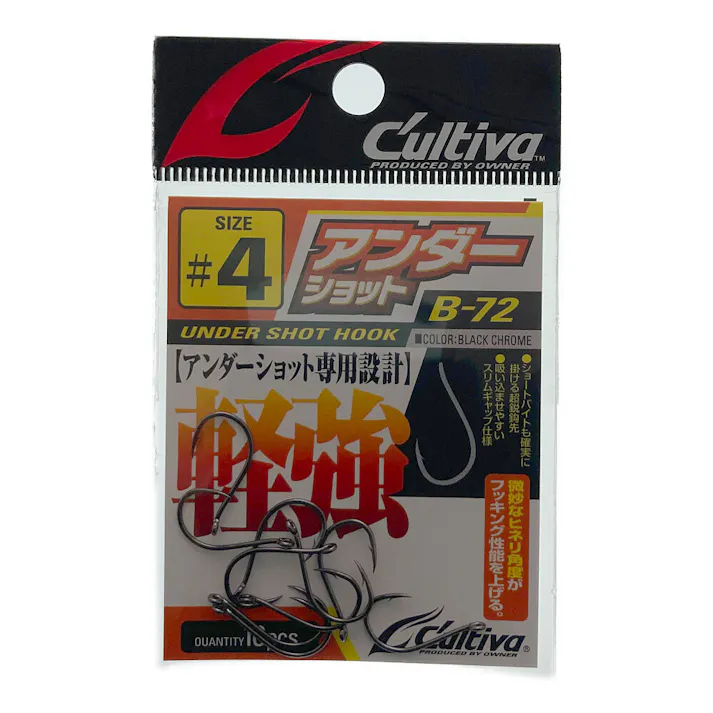 オーナー アンダーショットフック B-72 4号