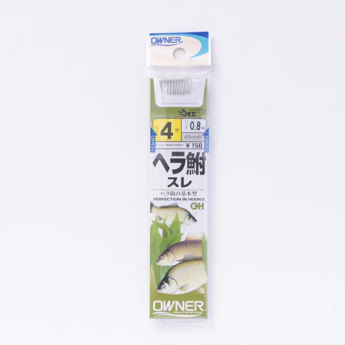 オーナー ヘラ鮒スレ 糸付 茶 4号