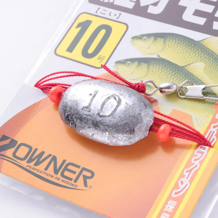 オーナー 鯉オモリ吸込仕掛 10号 K-165
