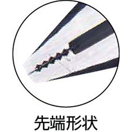 CAINZ-DASH】室本鉄工 軽量スリムペンチ（穴なし）185mm 2080N