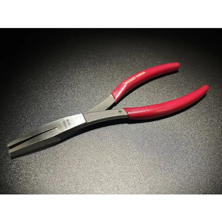 【CAINZ-DASH】室本鉄工 ダックビルプライヤ200mm 2500-200【別送品】