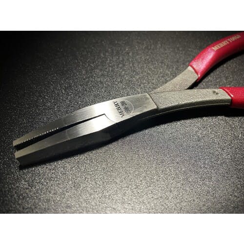 CAINZ-DASH】室本鉄工 ダックビルプライヤ200mm 2500-200【別送品
