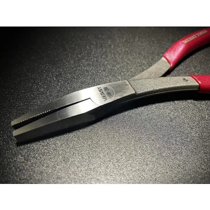 【CAINZ-DASH】室本鉄工 ダックビルプライヤ200mm 2500-200【別送品】