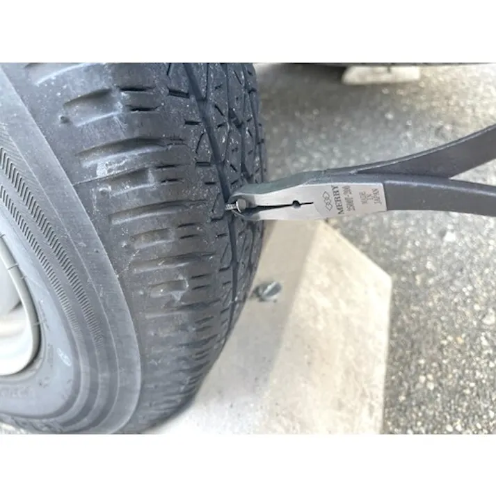 【CAINZ-DASH】室本鉄工 ネイルプライヤ200mm 2500T-200【別送品】