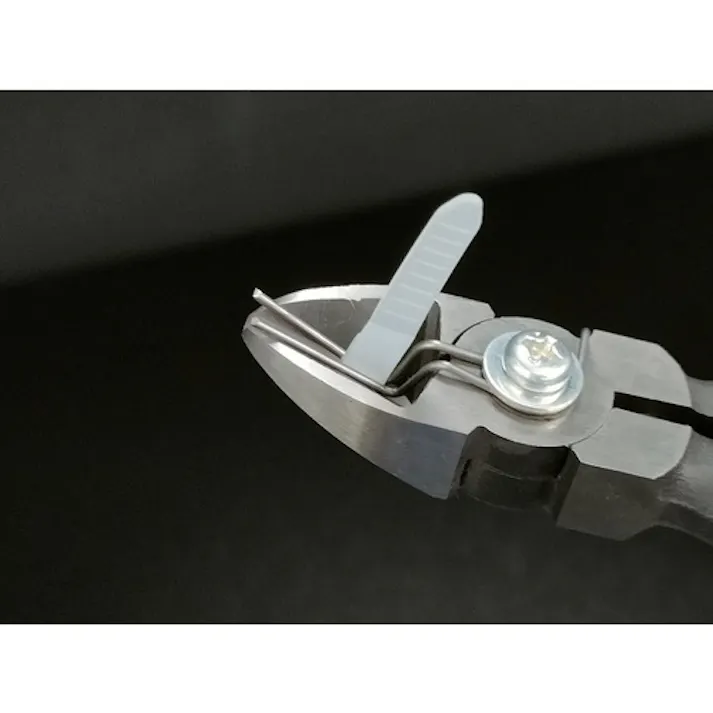 【CAINZ-DASH】室本鉄工 飛散防止具付エレクトニッパ150mm 55SPM-150【別送品】