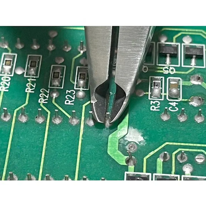 【CAINZ-DASH】室本鉄工 ミニチュア先刃ニッパ125mm M-02【別送品】