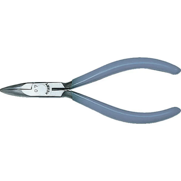 【CAINZ-DASH】室本鉄工 ノーズプライヤー ミニチュア先曲りニードルプライヤ110mm M-07【別送品】