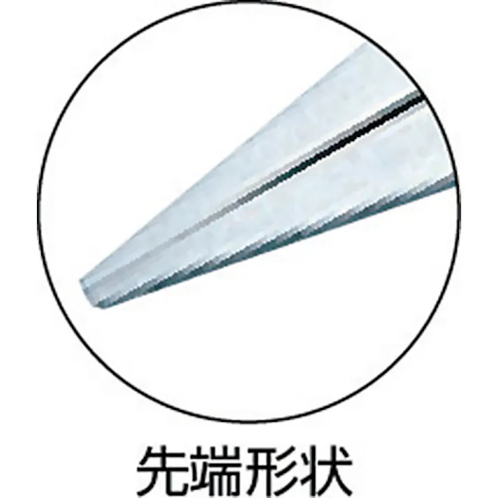 【CAINZ-DASH】室本鉄工 ミニチュアフラットノーズプライヤ110mm M-08【別送品】