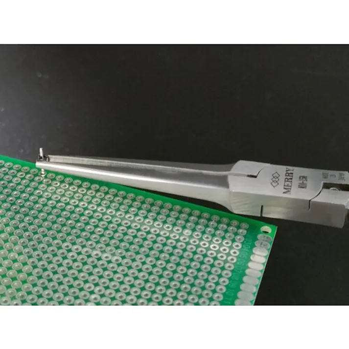 【CAINZ-DASH】室本鉄工 ミニチュアロングニードルプライヤ150mm M-M10【別送品】