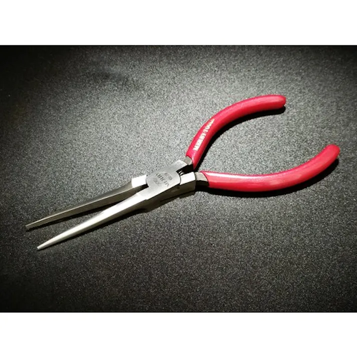 【CAINZ-DASH】室本鉄工 ミニチュアロングニードルプライヤ150mm M-M10【別送品】