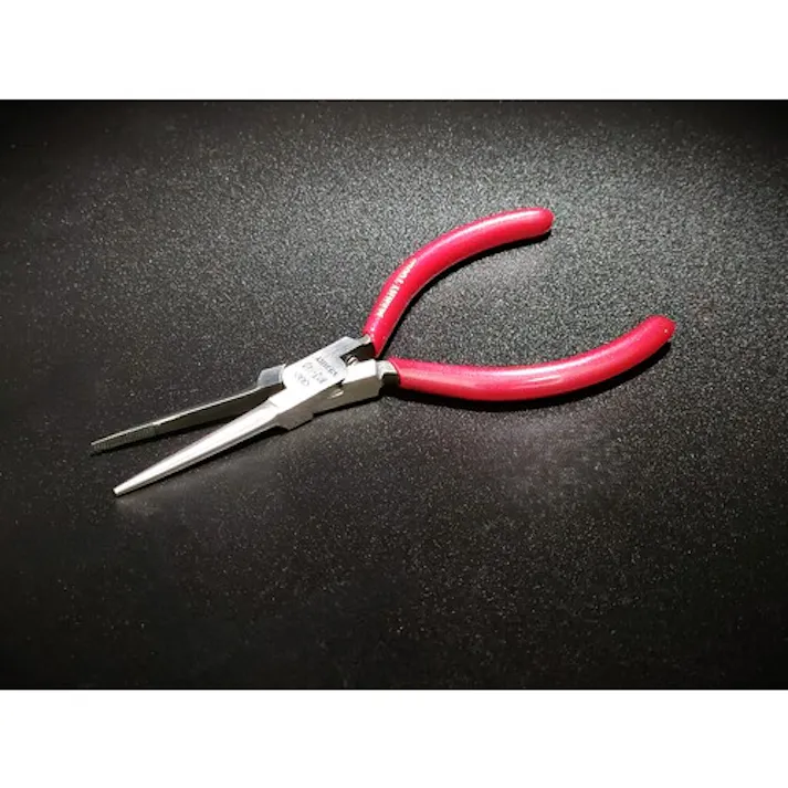 【CAINZ-DASH】室本鉄工 ミニチュアギザ付ニードルプライヤ140mm M-M13【別送品】