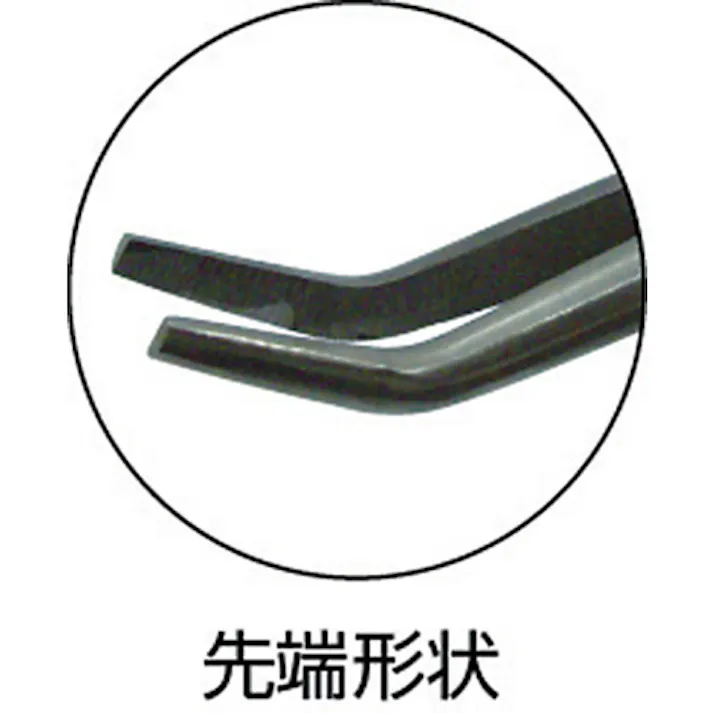 【CAINZ-DASH】室本鉄工 ロングハンドル先曲りニードルプライヤL60 L-60【別送品】