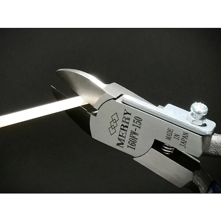 【CAINZ-DASH】室本鉄工 極薄刃ハイプラニッパ125mm 160FW125【別送品】