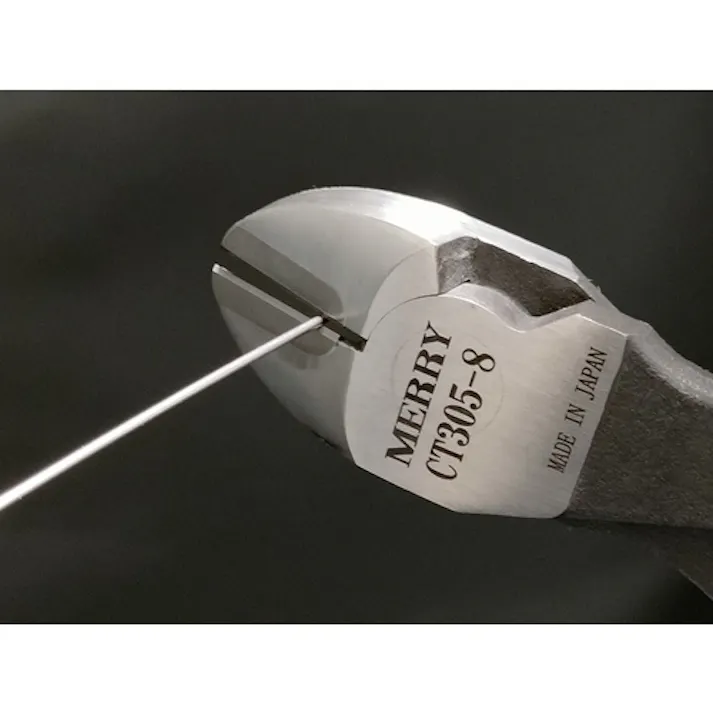 【CAINZ-DASH】室本鉄工 超硬ワイヤニッパ200mm CT305-8【別送品】