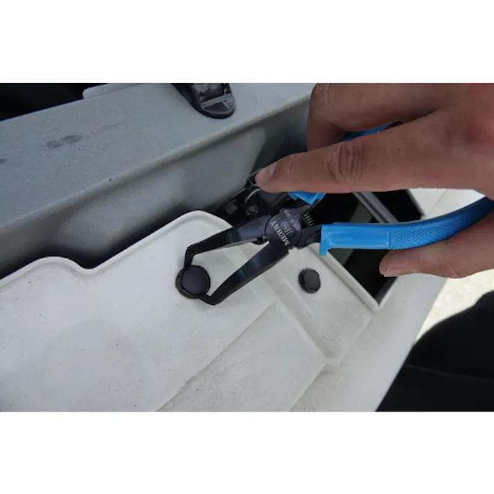 【CAINZ-DASH】室本鉄工 クリッププライヤJR60 JR60【別送品】