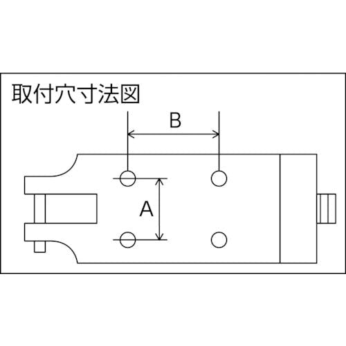 室本鉄工 角型エアーニッパ本体(標準型)MS3 MS3-