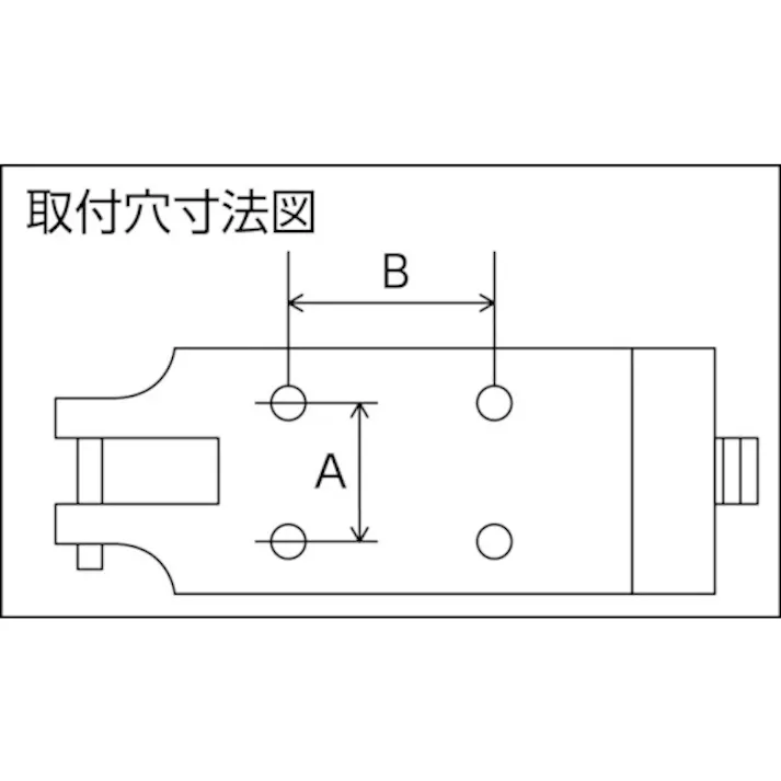 【CAINZ-DASH】室本鉄工 角型エアーニッパ本体(標準型)MS30 MS-30【別送品】
