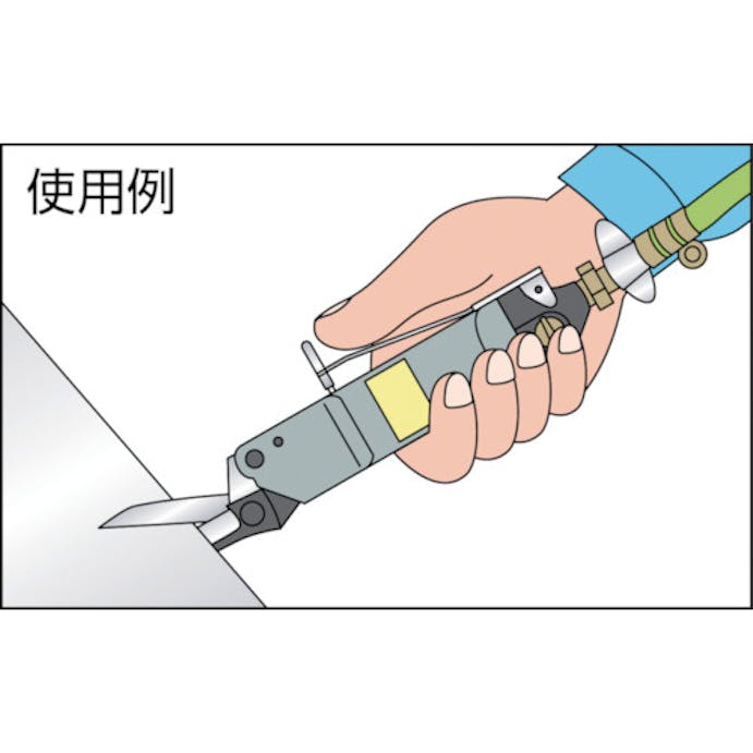 【CAINZ-DASH】室本鉄工 エアーハサミ用替刃Ｎｏ．２００Ｓ NO200S【別送品】