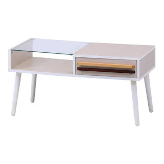 【通常WEB価格12800円】リビングテーブル オスロ WHW【別送品】