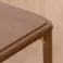 軽量継脚折り畳み座卓 ミディアムブラウン105×75cm【別送品】