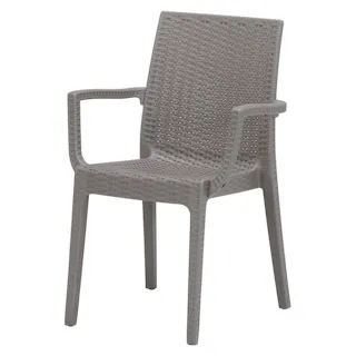 ステラ チェアー グレー 肘付【別送品】