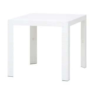 ステラ テーブル ホワイト 80角【別送品】