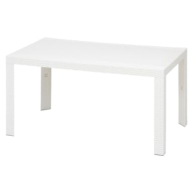 ステラ テーブル ホワイト 80×140cm【別送品】