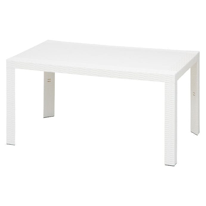 ステラ テーブル ホワイト 80×140cm【別送品】