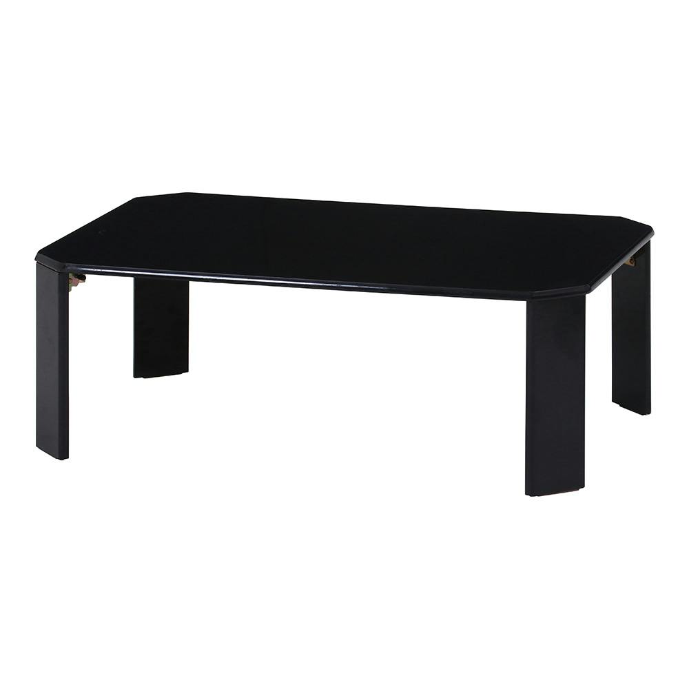 ローテーブル ルーチェ ブラック 幅90cm 奥行60cm 高さ32cm | テーブル