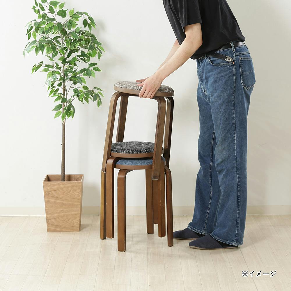 木製スタッキングスツール5脚 木製スタッキングスツール5脚