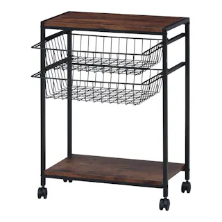 【通常WEB価格9800円】キッチンワゴン ナビア 2821【別送品】