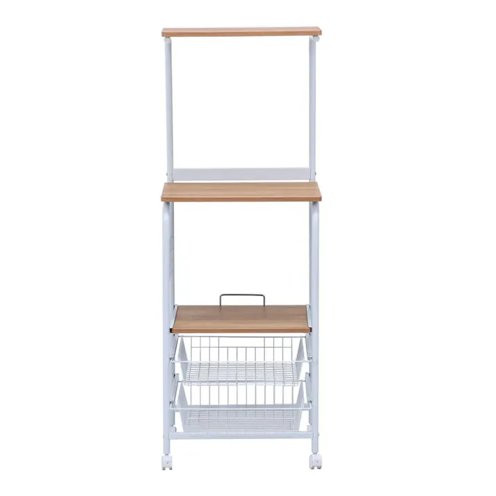 レンジワゴン FBC-03-1 WH/NA【別送品】