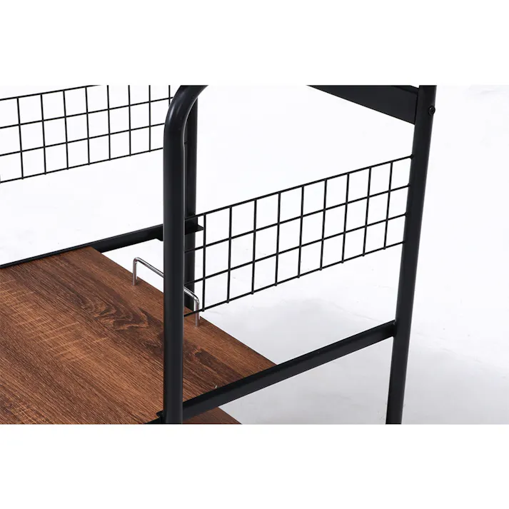 レンジワゴン FBC-03-2 BK/BR【別送品】