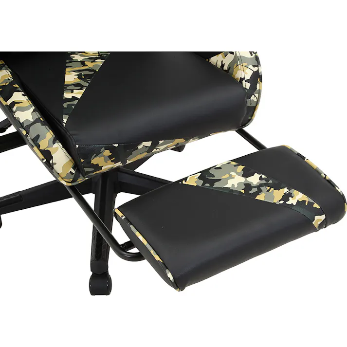 カモフラージュ柄リクライニングチェア オリベYE【別送品】