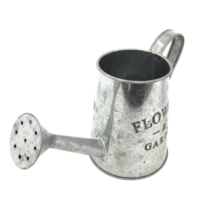 ブリキジョーロ シルバー