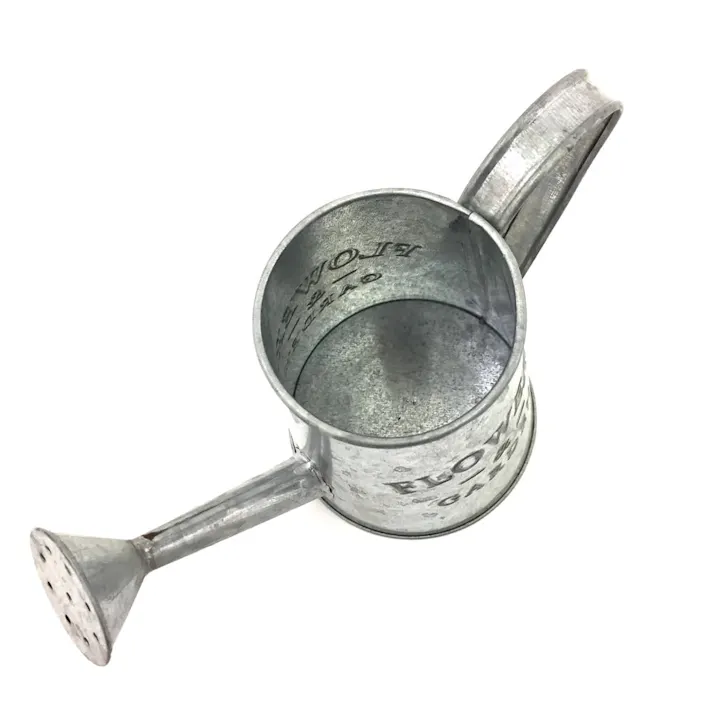 ブリキジョーロ シルバー