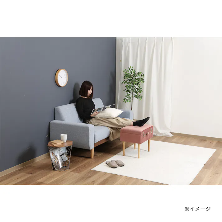 トランクスツール rose【別送品】
