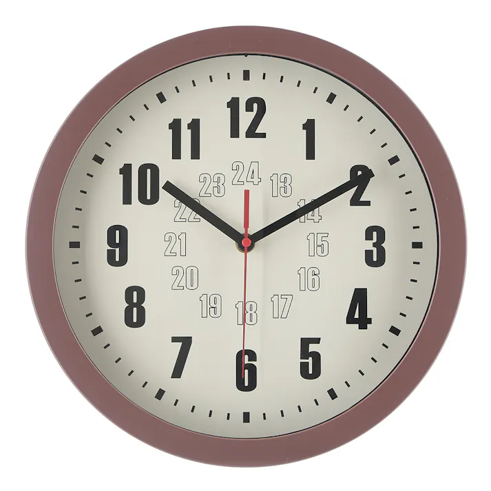 掛時計 カイラ 30cm チョコレート